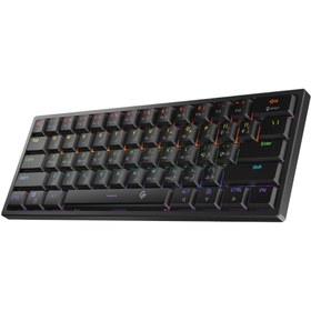 تصویر کیبورد گیمینگ باسیم پرودو مدل PDX218 Porodo PDX218 Wired Gaming Keyboard