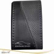 تصویر دورفرمان دوختی مزدا 323 رنگ مشکی طوسی 