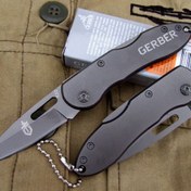تصویر چاقوی جیبی گربر مدل X32 تمام فلزی تاشو 