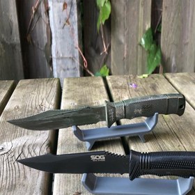 تصویر استند چاقو مدل IKEAS - مشکی 