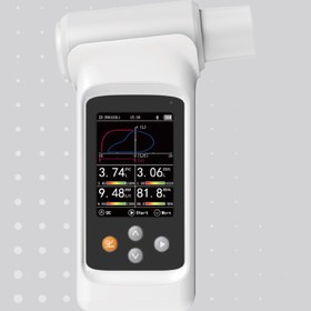 تصویر اسپیرومتر / اسپیرومتری دستی / کامپیوتری PC Based مدل 90 Hand-Held & PC Based Spirometer Model: 90