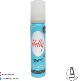 تصویر موس حالت دهنده خیلی قوی مو نلی NELLY مدل EXTRA-STRONG HOLD حجم 75 میل NELLY EXTRA-STRONG HOLD MOUSSE 75 ml