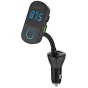 تصویر شارژر فندکی و پخش کننده بلوتوث الدینیو LDNIO C705Q توان 45 وات با کابل متصل 