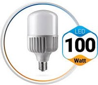 تصویر لامپ استوانه آلومتیومی ال ایدی ۱۰۰ وات LED 100W