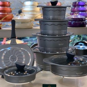 تصویر سرویس قابلمه 14 پارچه راکلند Rockland cloth 14 pot service