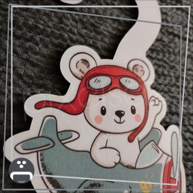 تصویر خرس تدی خلبان 