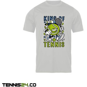 تصویر تی شرت تنیس مردانه – Nima Tennis – سفید Nima Tennis classic Desing Men,s t-shirt White