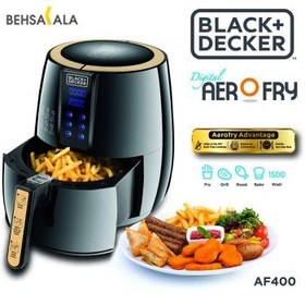 تصویر سرخ کن بلک اند دکر مدل BLACK AND DECKER AF400 ا BLACK AND DECKER Fryer AF400 BLACK AND DECKER Fryer AF400