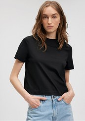 تصویر تیشرت زنانه مشکی ماوی | 1612697-900 Mavi 