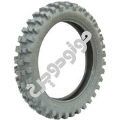 تصویر لاستیک موتورسیکلت ایران یاسا سایز ۱۸-۱۳۰/۸۰ مدل سافت و هارد 