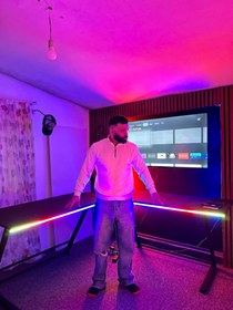 تصویر میز گیمینگ دو طرفه 