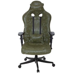 تصویر صندلی گیمینگ بامو طرح چریکی Gaming Chair Bamo G2021 Camo Gaming Chair Bamo G2021 Camo