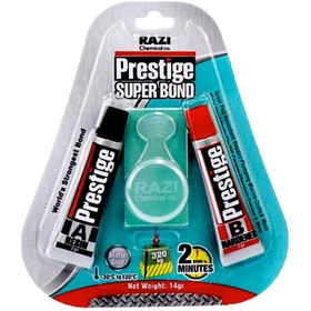 تصویر چسب دوقلوی فولاد پرستیژ رازی (متاکریلات) PRESTIGE razi 
