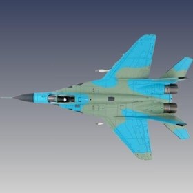 تصویر ماکت جنگنده MIG-29A نیرو هوایی ایران 