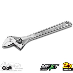 تصویر آچار فرانسه نووا مدل NTA 9623 سایز 12 اینچ Nova NTA 9623 Adjustable Wrench 12 Inch