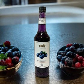 تصویر سیروپ بلوبری سی سیب 