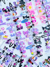 تصویر گیره مو کرومی 