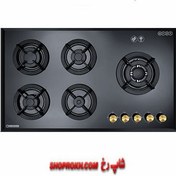 تصویر اجاق گاز صفحه ای درخشان مدل G 602 Derakhshan G 602 Glass Gas Hob