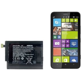 تصویر باتری اصلی گوشی مایکروسافت Lumia 1320 مدل BV-4BWA ا Battery Microsoft Lumia 1320 - BV-4BWA Battery Microsoft Lumia 1320 - BV-4BWA