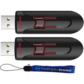 تصویر فلش مموری سن دیسک مدل سی زد 600 با ظرفیت 128 گیگابایت CZ600 Glide 128GB USB 3.0 Flash Memory