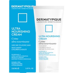 تصویر کرم مرطوب کننده پوست خشک و حساس / اتوپیک درماتیپیک حجم 150 میل Dermatypique ULTRA NOURISHING CREAM DRY & SENSITIVE SKIN