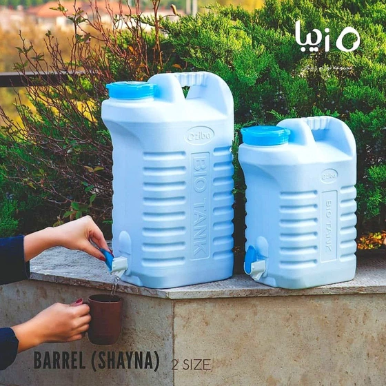 خرید و قیمت پک 6 عددی دبه آب 10 لیتری شاینا برند زیبا سازان(عمده فروشی ...