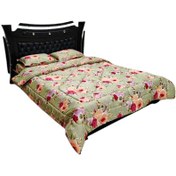 تصویر رو تختی ۲ نفره طرح گل رز کد ۲۱۱ 