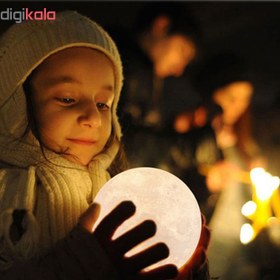 تصویر چراغ خواب کره 