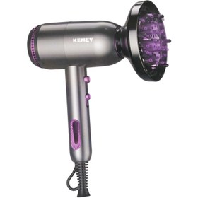 تصویر سشوار یون منفی 3500 وات کمی Kemei Professional Hair Dryer KM-6841 