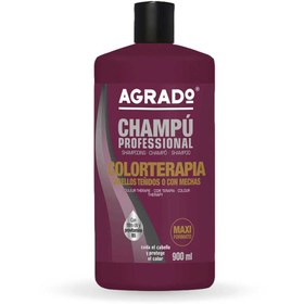 تصویر شامپو ترمیم کننده و احیا کننده آگرادو -۹۰۰ml Agrado - Intense shine professional shampoo - 900ml