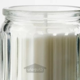 تصویر شمع معطر با رایحه چوب ایکیا مدل ADLAD IKEA ADLAD Scented candle in glass, Scandinavian Woods