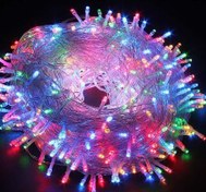 تصویر ریسه ال ای دی سوزنی ۹ متر هفت رنگ 