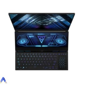تصویر لپ تاب 16 اینچی گیمینگ ایسوس مدل ROG Zephyrus Duo 16 GX650PY-ED ROG Zephyrus Duo 16 GX650PY R9 7945HX 32GB 2TB SSD 16GB RTX 4090 WQXGA Laptop
