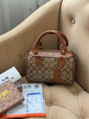 تصویر کیف زنانه صندوقی کوچ - مشکی 