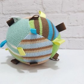 تصویر عروسک توپ پارچه ای جغجغه ای 