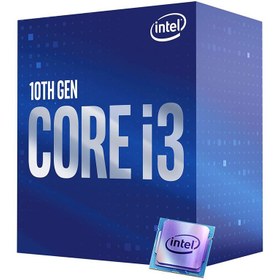 تصویر پردازنده مرکزی اینتل سری COMET LAKE مدل Core i3-10100F Intel COMET LAKE Core i3-10100F CPU