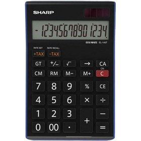 تصویر ماشین حساب مدل EL-145T BL شارپ Sharp EL-145T BL Calculator