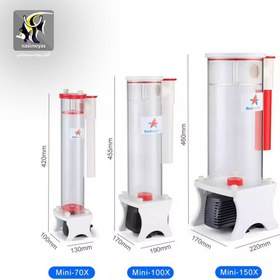 تصویر راکتور سه کاره مینی 70X رد استار فیش Red starfish Mini 70X Reactor