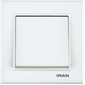 تصویر کلید و پریز ایران الکتریک مدل برلیان ا iran electric brilliant model iran electric brilliant model