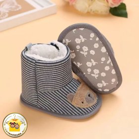 تصویر پاپوش خرسی بچگانه 175 - 0 تا 6 ماه Baby bear booties