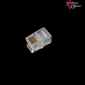 تصویر سوکت گوشی RJ10 - 4pin 