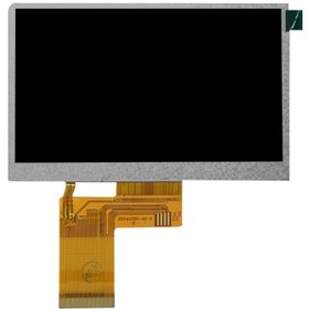 تصویر السیدی 5.0 اینچ بدون تاچ 800x480- TFT LCD 5.0 inch IPS - GN050BISI40B010-RGB 16:10-B2000 - روشنایی بالا گرید +A 