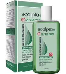 تصویر شامپو روزانه متعادل کننده چربی پوست سر اسکاپیا ۲۰۰ میلی لیتر | Scalpia Oil Regulating Daily Shampoo 200ml 