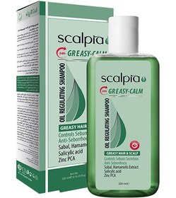 تصویر شامپو روزانه متعادل کننده چربی پوست سر اسکاپیا ۲۰۰ میلی لیتر | Scalpia Oil Regulating Daily Shampoo 200ml 