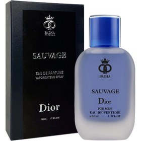 تصویر ادوپرفیوم 50 میل مردانه پاشا مدل ساواج وی آی پی SAUVAGE Eau De Parfum For Women 50ml VIP