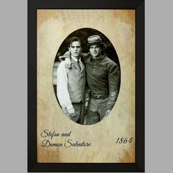 تصویر کتاب خاطرات یک خون آشام طرح دیمون و استفان 