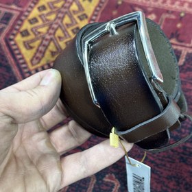 تصویر کمربند چرم کلاسیک مردانه 