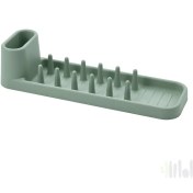 تصویر آبچکان ظروف سبز خاکستری روشن ایکیا 48 سانتی متر IKEA STÄMLING IKEA STÄMLING Dish drainer light grey-green 48 cm