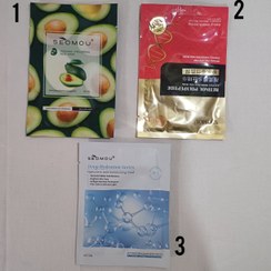 تصویر ماسک صورت ورقه ای سیمو - ۴ Seomou facial mask