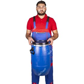 تصویر بشکه 30 لیتری آلمانی پلی اتیلن دسته دار 30 liter Germany polyethylene barrel with handle